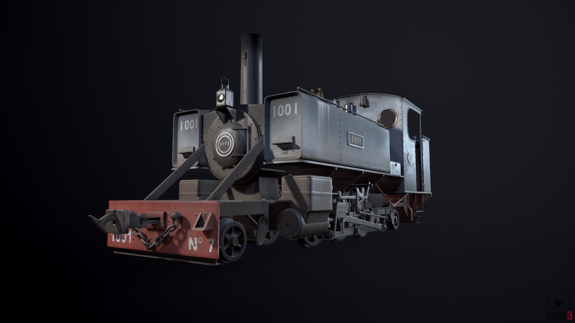 De Montfort University - ALCO 2-6-2T Locomotive — artwork 01