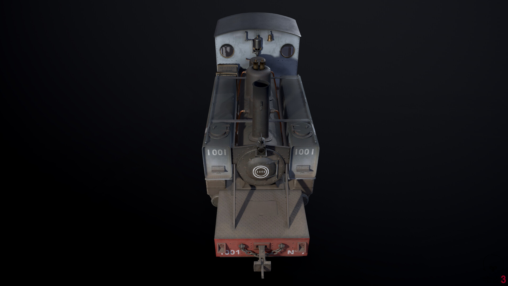 De Montfort University - ALCO 2-6-2T Locomotive — artwork 06