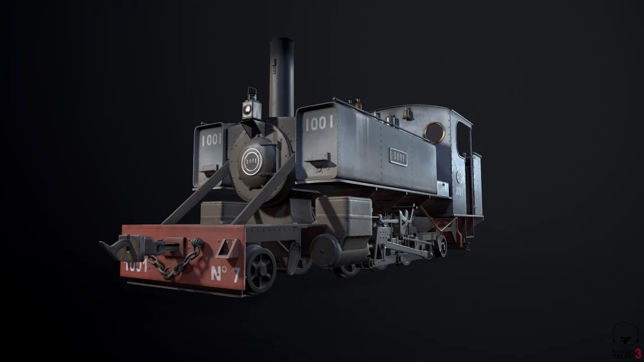 ALCO 2-6-2T Locomotive