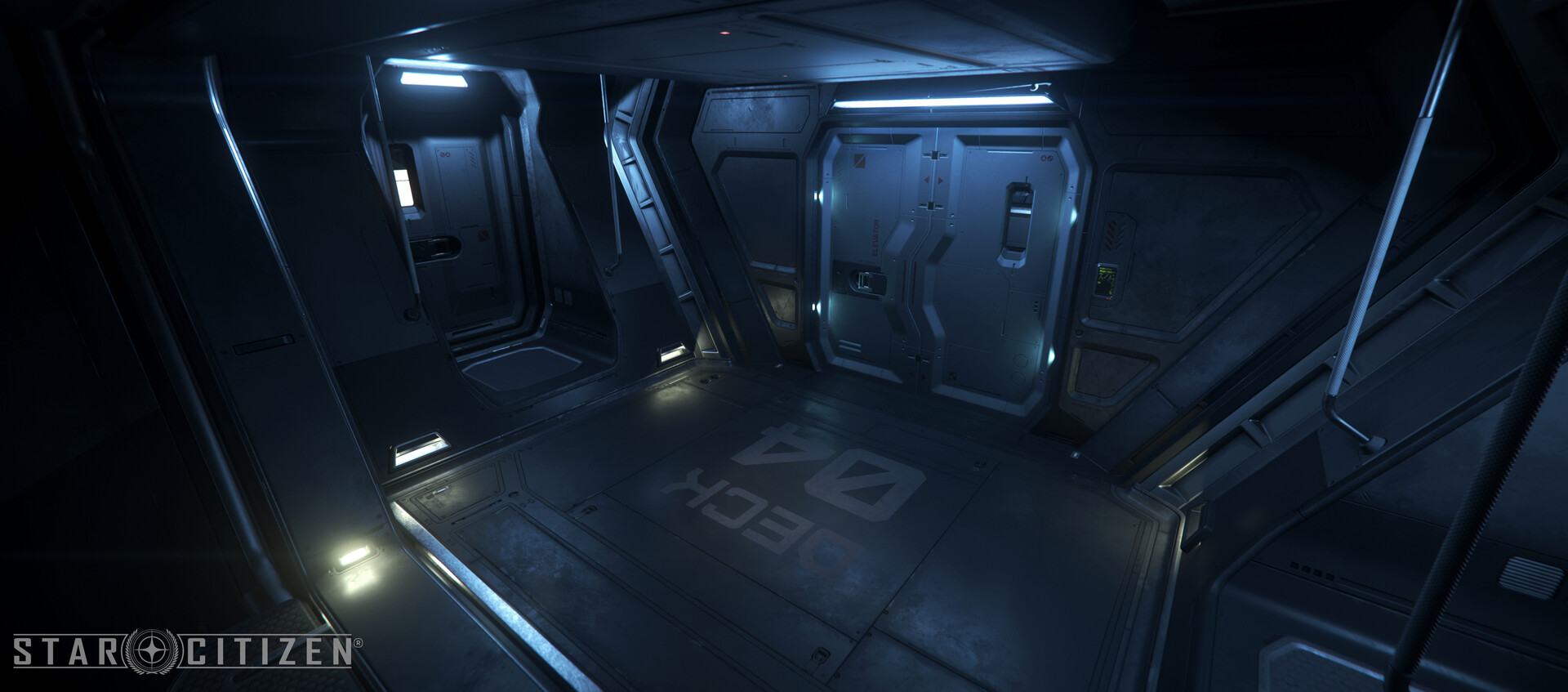 Star Citizen - Anvil Carrack Interior — artwork 11