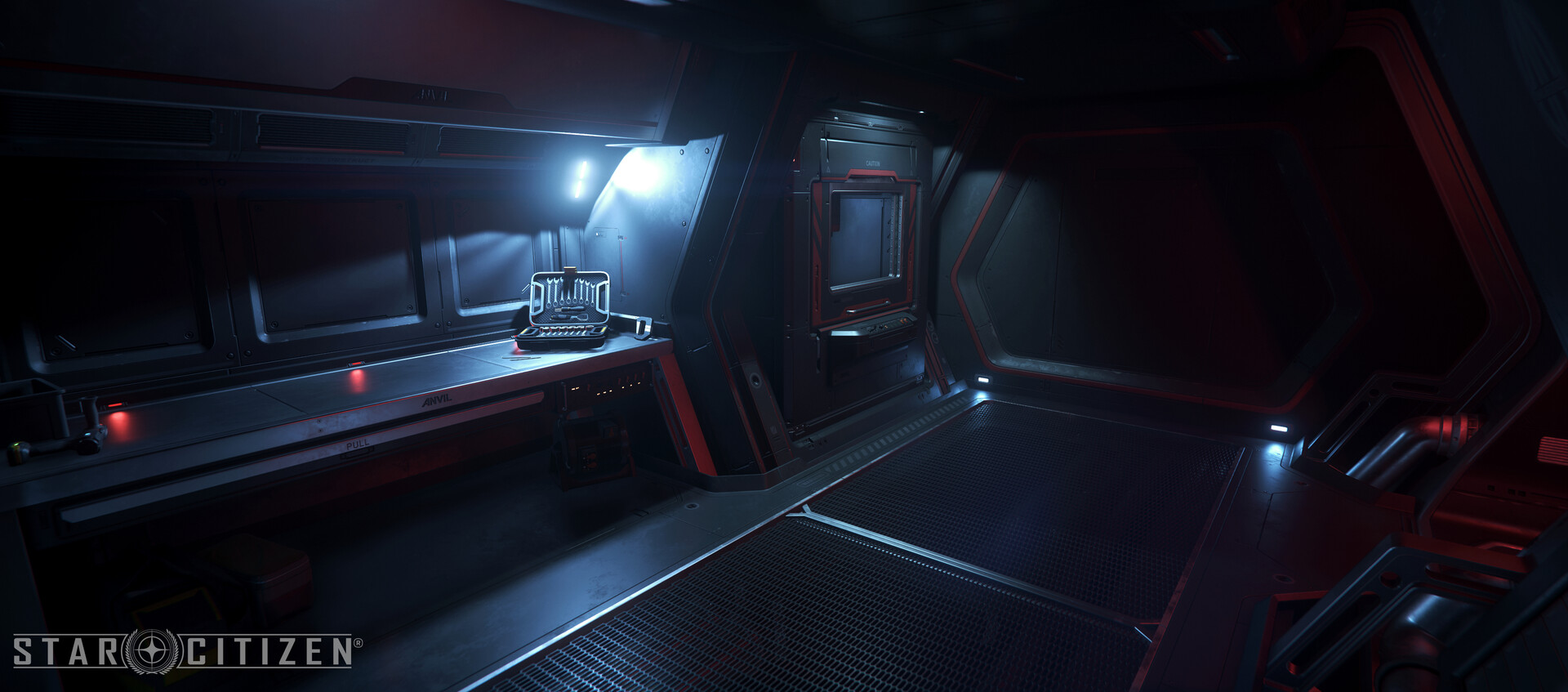 Star Citizen - Anvil Carrack Interior — artwork 32