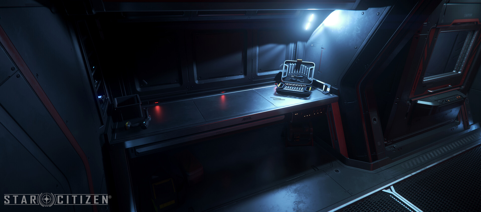 Star Citizen - Anvil Carrack Interior — artwork 36