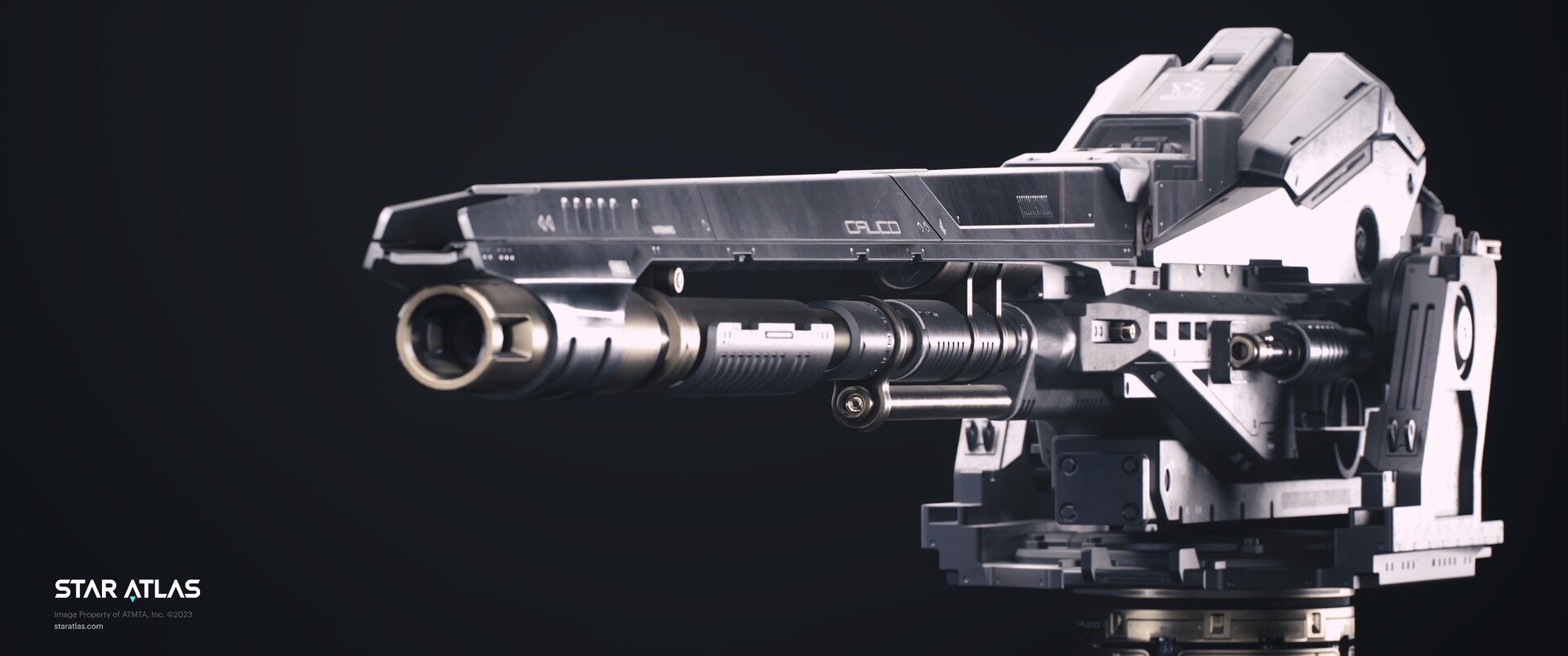 Star Atlas - Calico ERapidFire Vehicle Weapon — artwork 02