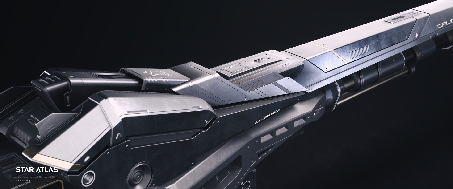 Star Atlas - Calico ERapidFire Vehicle Weapon — artwork 04