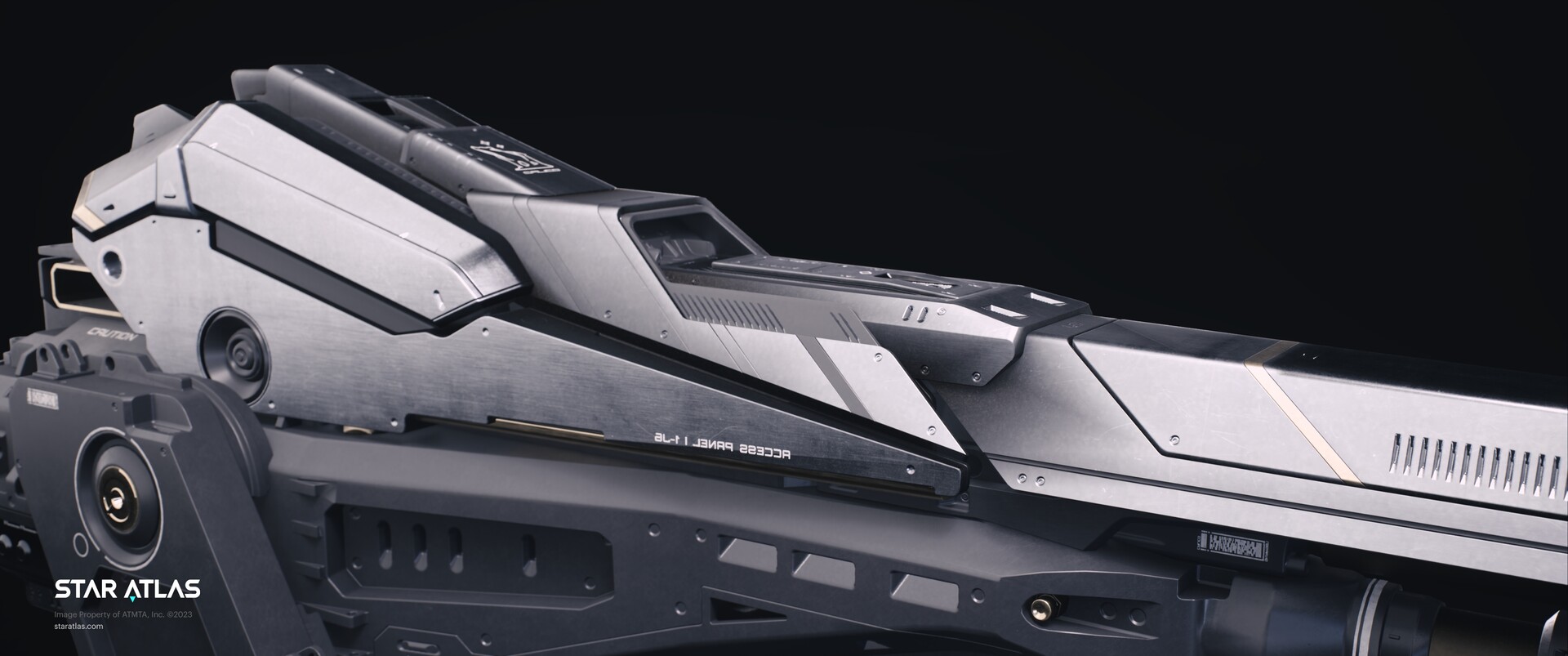 Star Atlas - Calico ERapidFire Vehicle Weapon — artwork 08