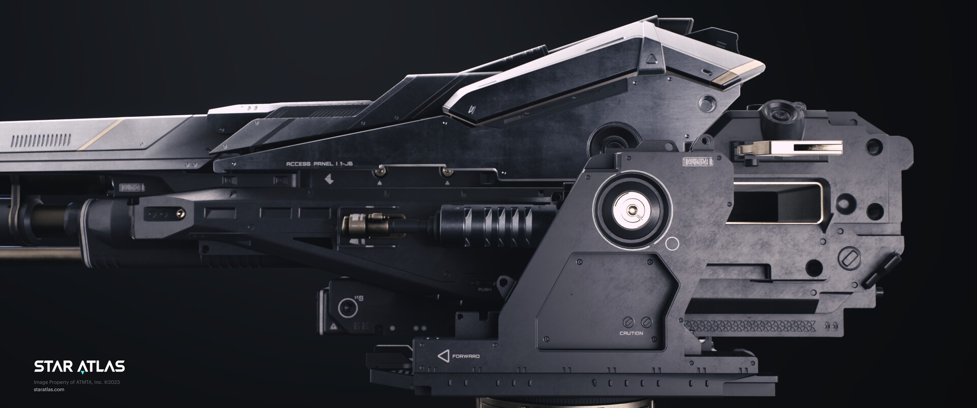Star Atlas - Calico ERapidFire Vehicle Weapon — artwork 10