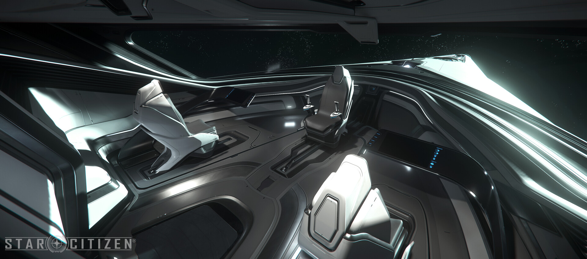 Star Citizen - Origin 400i Interior — artwork 01