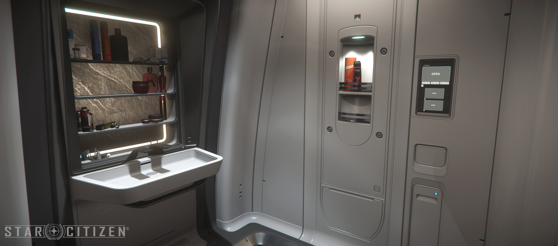 Star Citizen - Origin 400i Interior — artwork 25