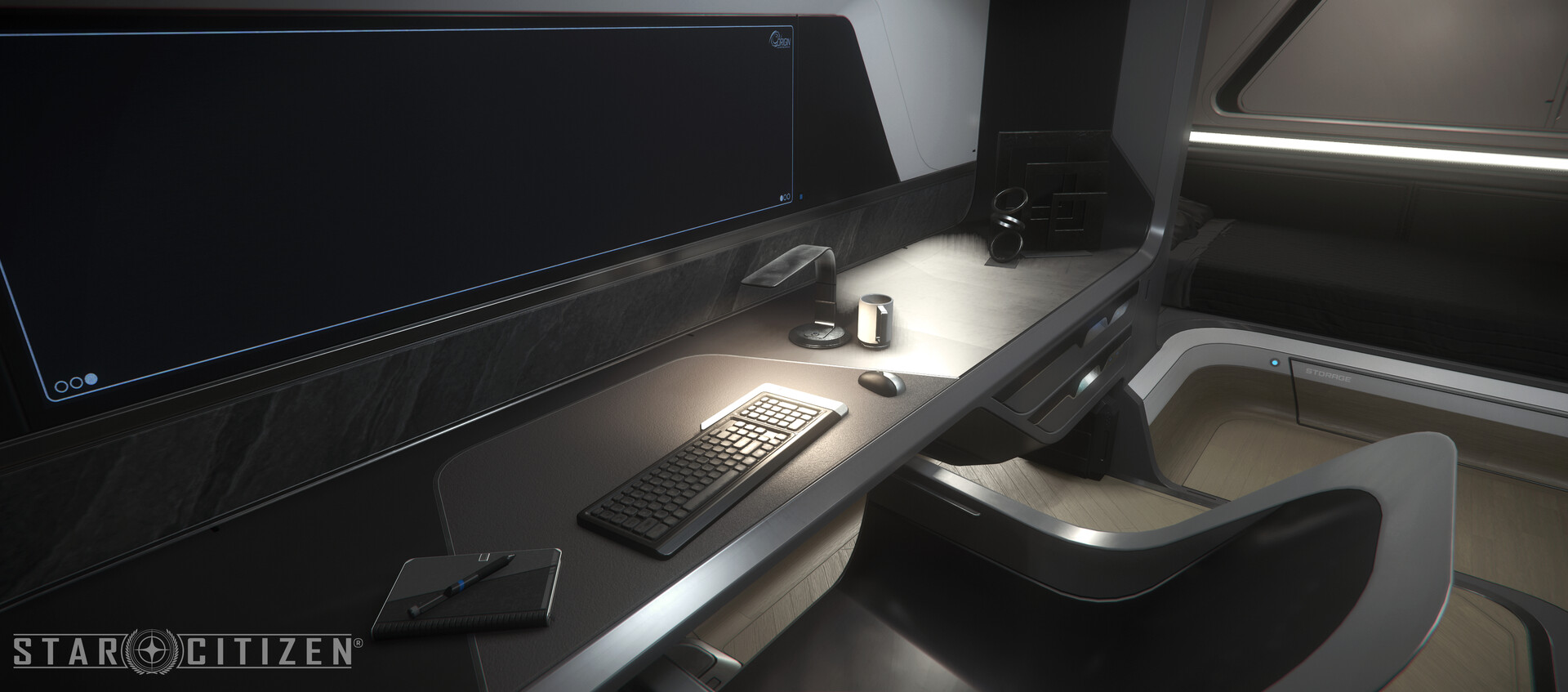 Star Citizen - Origin 400i Interior — artwork 44